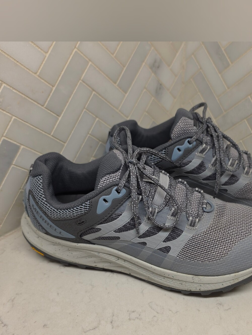 Merrell Men's Grey Trail Running Shoes